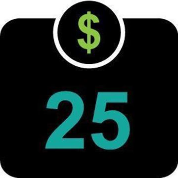 Faculty / Staff $25 Declining Balance Dollars